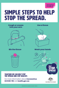 2021 CTC - Stop the spread poster